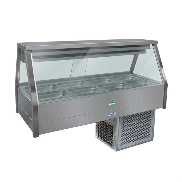 Roband Food Bar-Cold Plate & X-Fin Coil ERX24RD Fits 8x1/2 65mm Pans