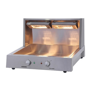 Roband Chip Warmer MW20CW with Sloped Tray for Chips