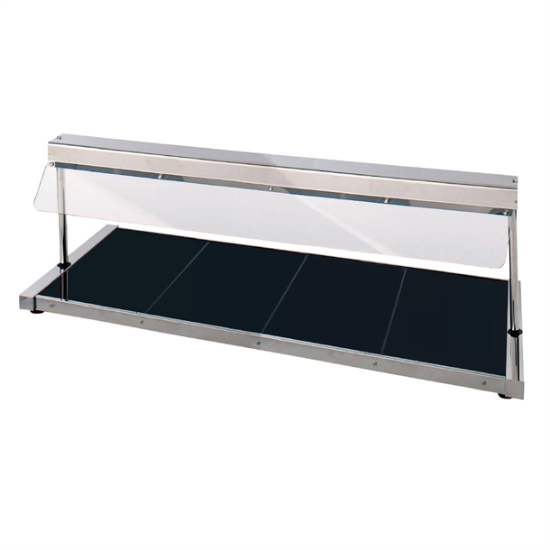 Versigen Versitop Ceramic Glass Food Warmer with Heated Gantry - 4x1/1GN Versigen Versitop Ceramic Glass Food Warmer with Heated Gantry - 4x1/1GN