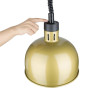 Apuro Retractable Dome Heat Shade Pale Gold Finish Apuro Retractable Dome Heat Shade Pale Gold Finish