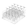 SMEG 400x400x168mm 90mm Max Stem Glass Basket