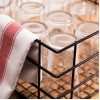 Vogue Wire High Sided Glass Basket 350mm Vogue Wire High Sided Glass Basket 350mm