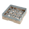 Cambro Camrack Beige 16 Compartments Max Glass Height 92mm