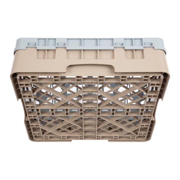 Cambro Camrack Beige 25 Compartments Max Glass Height 92mm