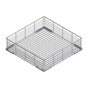 SMEG 500x500x123mm Flat-Bottomed Basket