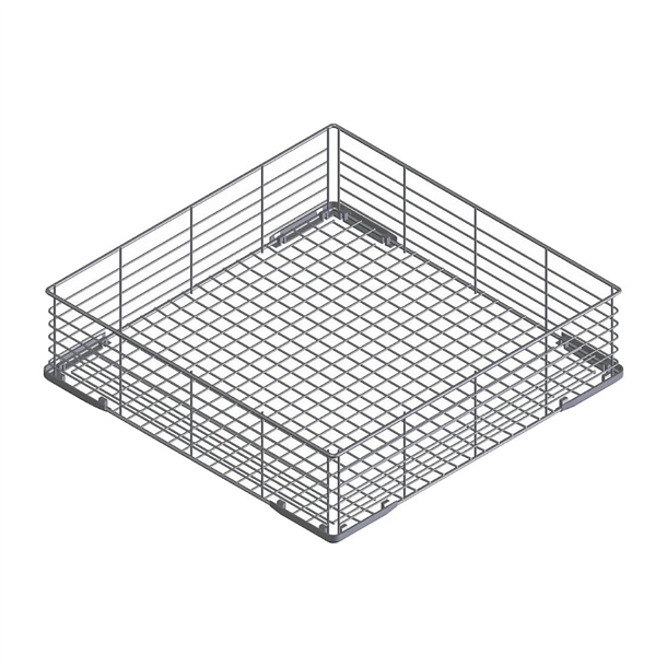 SMEG 500x500x123mm Flat-Bottomed Basket SMEG 500x500x123mm Flat-Bottomed Basket