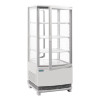 Polar C-Series Energy Efficient Curved Door Display Fridge White 86Ltr