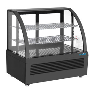 Polar C-Series Countertop Display Fridge 100Ltr Black