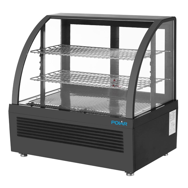 Polar C-Series Countertop Display Fridge 100Ltr Black Polar C-Series Countertop Display Fridge 100Ltr Black