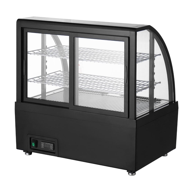 Polar C-Series Countertop Display Fridge 100Ltr Black Polar C-Series Countertop Display Fridge 100Ltr Black