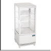 Polar C-Series Energy Efficient Curved Door Display Fridge White 86Ltr