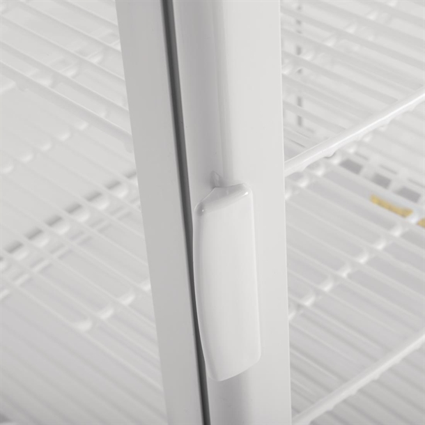 Polar C-Series Energy Efficient Curved Door Display Fridge White 86Ltr