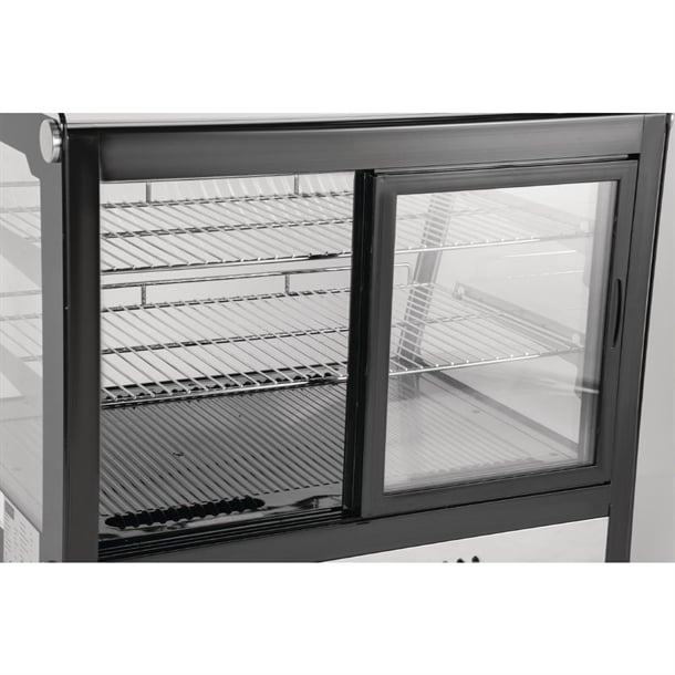Polar G-Series Energy Efficient Countertop Food Display Fridge 160Ltr Black Polar G-Series Energy Efficient Countertop Food Display Fridge 160Ltr Black