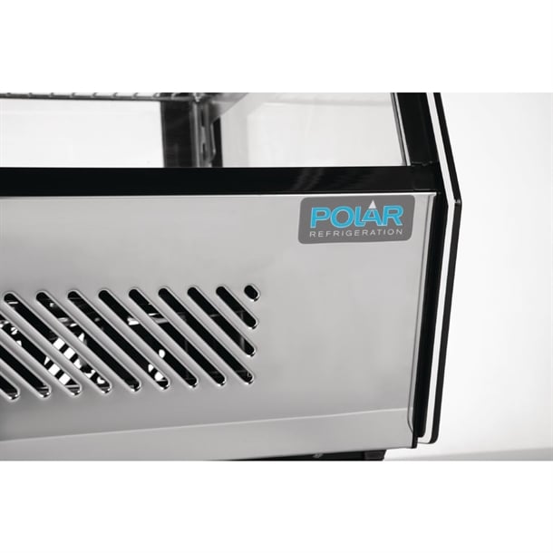 Polar G-Series Energy Efficient Countertop Food Display Fridge 160Ltr Black Polar G-Series Energy Efficient Countertop Food Display Fridge 160Ltr Black