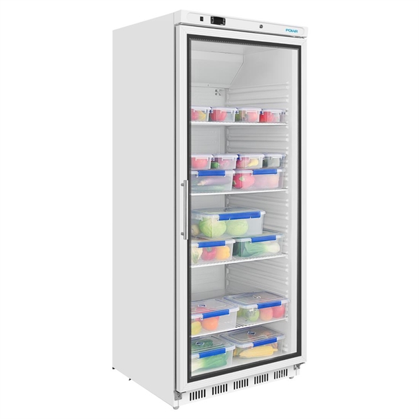 Polar C-Series Upright Display Fridge 600Ltr White Polar C-Series Upright Display Fridge 600Ltr White