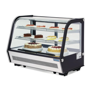 Polar G-Series Energy Efficient Countertop Food Display Fridge 160Ltr Black Polar G-Series Energy Efficient Countertop Food Display Fridge 160Ltr Black