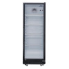 Nisbets Essentials Upright Display Fridge Black 346Ltr