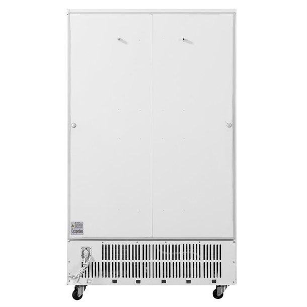Polar G-Series Upright Display Cooler with Light Box 950Ltr with Sliding Doors Polar G-Series Upright Display Cooler with Light Box 950Ltr with Sliding Doors
