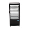 Polar C-Series Energy Efficient Curved Door Display Fridge Black 86Ltr