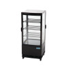 Polar C-Series Energy Efficient Curved Door Display Fridge Black 86Ltr