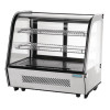 Polar G-Series Energy Efficient Countertop Food Display Fridge 120Ltr Black Polar G-Series Energy Efficient Countertop Food Display Fridge 120Ltr Black
