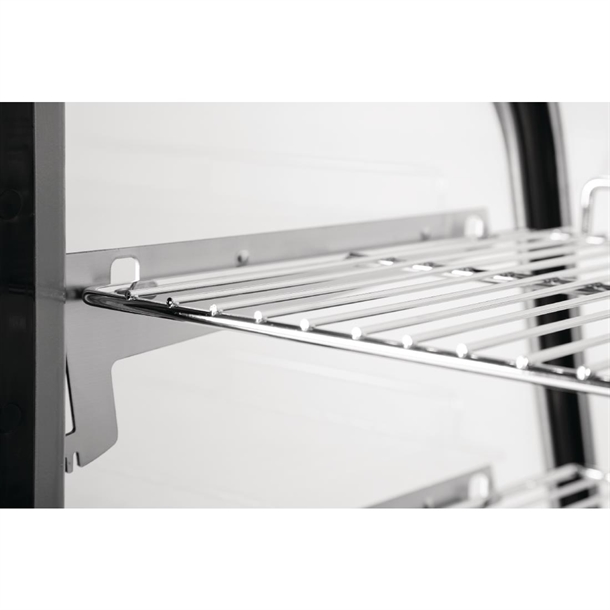 Polar G-Series Energy Efficient Countertop Food Display Fridge 120Ltr Black Polar G-Series Energy Efficient Countertop Food Display Fridge 120Ltr Black