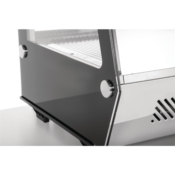 Polar G-Series Energy Efficient Countertop Food Display Fridge 120Ltr Black Polar G-Series Energy Efficient Countertop Food Display Fridge 120Ltr Black