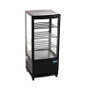 Polar C-Series Energy Efficient Curved Door Display Fridge Black 86Ltr