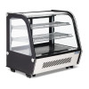 Polar G-Series Energy Efficient Countertop Food Display Fridge 120Ltr Black Polar G-Series Energy Efficient Countertop Food Display Fridge 120Ltr Black