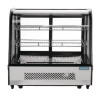 Polar G-Series Energy Efficient Countertop Food Display Fridge 120Ltr Black Polar G-Series Energy Efficient Countertop Food Display Fridge 120Ltr Black