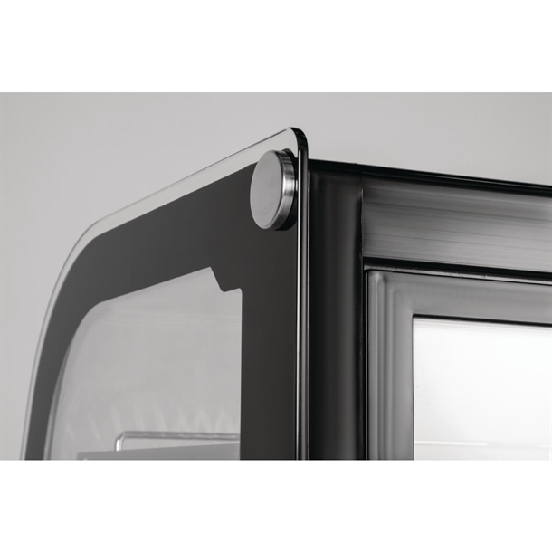 Polar G-Series Energy Efficient Countertop Food Display Fridge 120Ltr Black Polar G-Series Energy Efficient Countertop Food Display Fridge 120Ltr Black