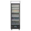 Polar G-Series Upright Display Fridge 368Ltr Black