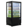 Polar C-Series Energy Efficient  Display Fridge 68Ltr Black