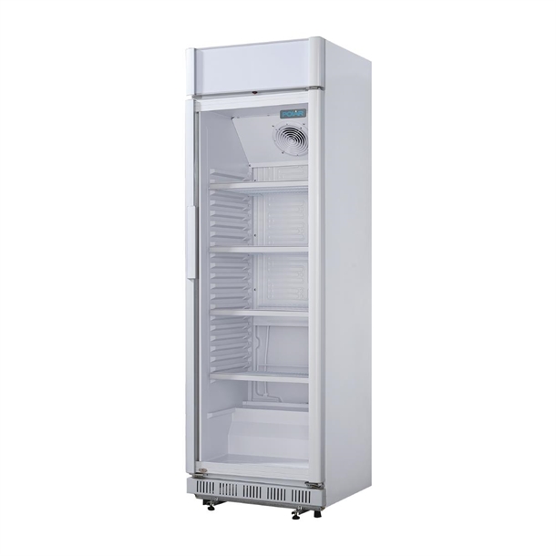 Polar C-Series Upright Display Cooler with Light Box 346Ltr Polar C-Series Upright Display Cooler with Light Box 346Ltr