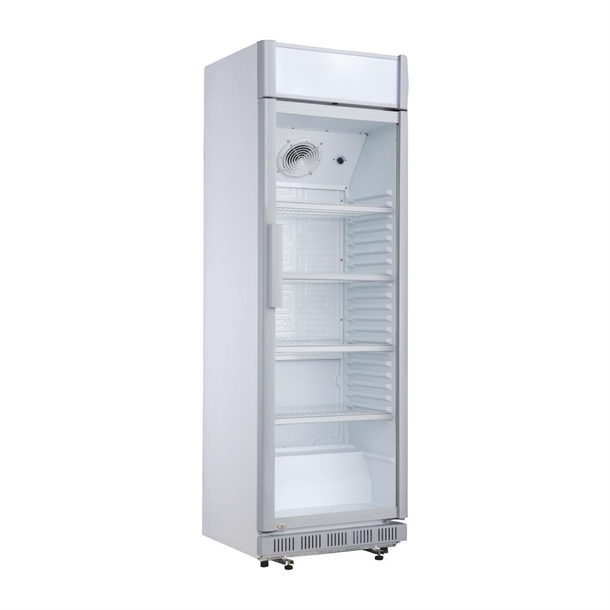 Polar C-Series Upright Display Cooler with Light Box 346Ltr Polar C-Series Upright Display Cooler with Light Box 346Ltr