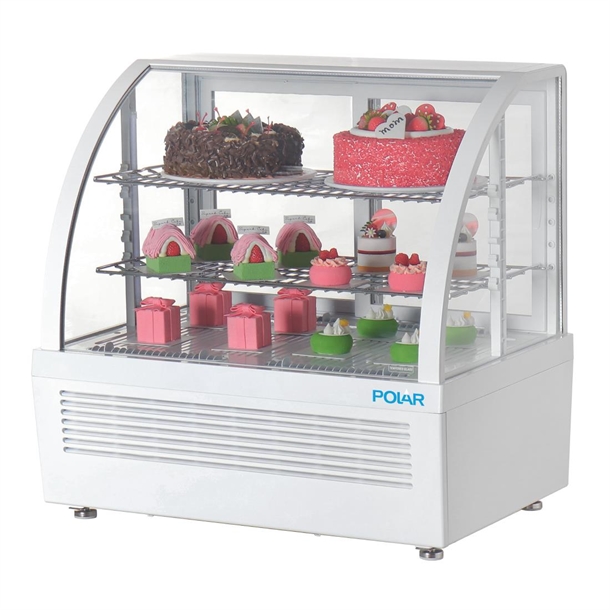 Polar C-Series Countertop Display Fridge 100Ltr White Polar C-Series Countertop Display Fridge 100Ltr White