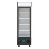 Polar G-Series Upright Display Fridge 218Ltr Black