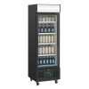 Polar G-Series Upright Display Fridge 218Ltr Black