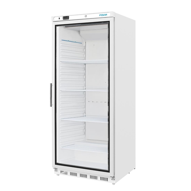 Polar C-Series Upright Display Fridge 600Ltr White