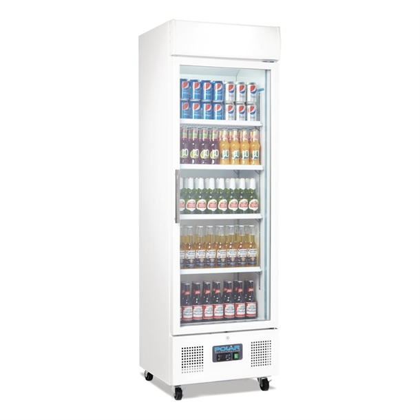 Polar G-Series Upright Display Fridge 368Ltr White Polar G-Series Upright Display Fridge 368Ltr White