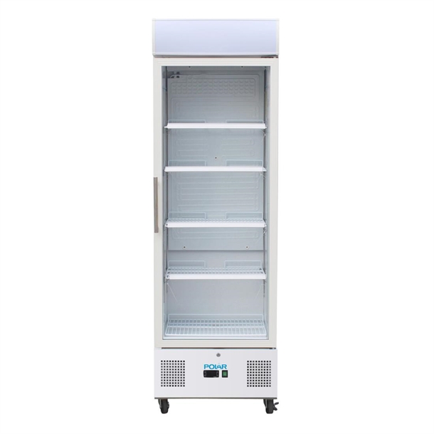 Polar G-Series Upright Display Fridge 368Ltr White Polar G-Series Upright Display Fridge 368Ltr White