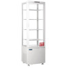 Polar C-Series Energy Efficient Curved Door Display Fridge White 235Ltr
