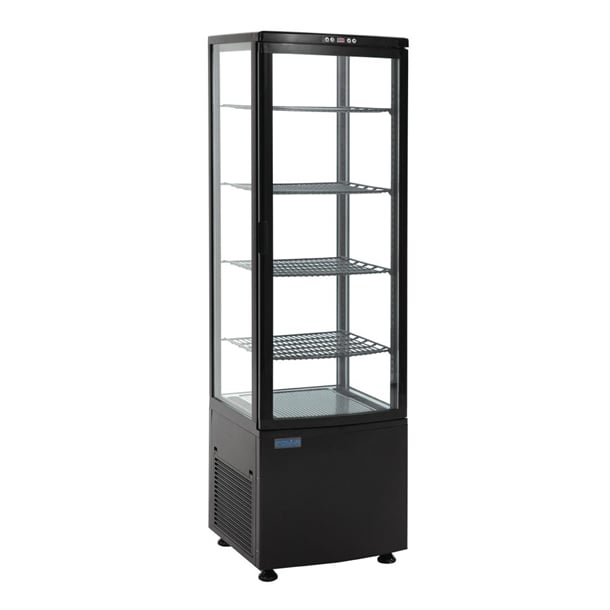 Polar C-Series Energy Efficient Curved Door Display Fridge Black 235Ltr Polar C-Series Energy Efficient Curved Door Display Fridge Black 235Ltr