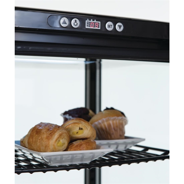 Polar C-Series Curved Door Display Fridge 235Ltr Black Polar C-Series Curved Door Display Fridge 235Ltr Black