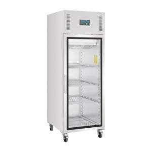 Polar G-Series Gastro Display Glass Door Fridge 600Ltr - Stainless Steel