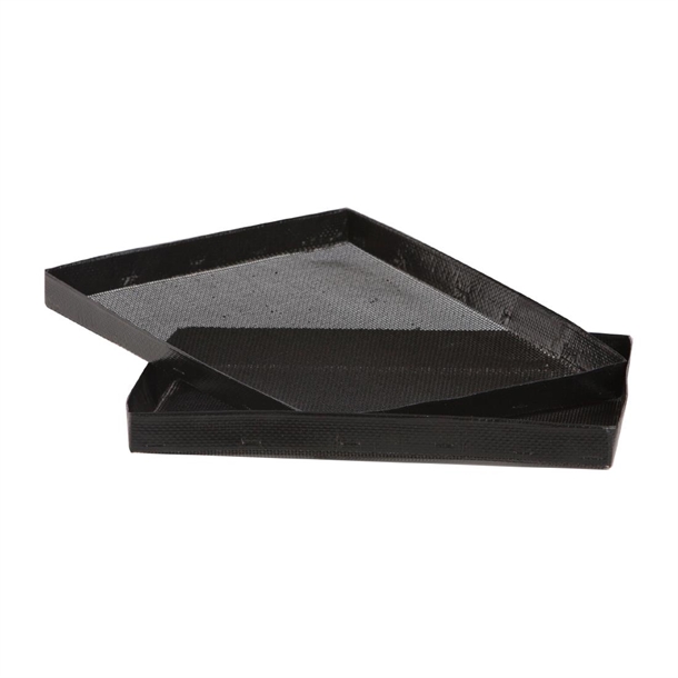 Menumaster Solid Bottom Non Stick Basket 250mm x 300mm (2 Pack)