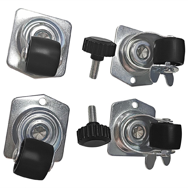 Polar Castors and Adjustable Feet (Set of 6) Polar Castors and Adjustable Feet (Set of 6)