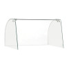 Curved Glass Sneeze Guard Assembly