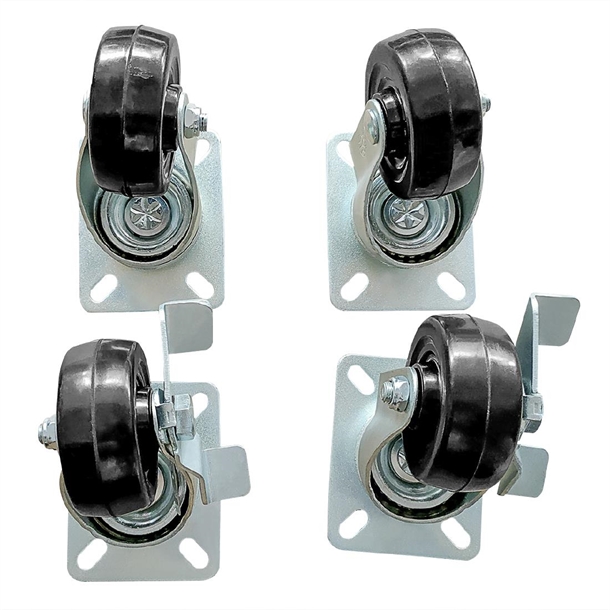 Polar Standard and Braked Castors (Set of 4) Polar Standard and Braked Castors (Set of 4)