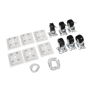 Polar Optional Standard & Braked Castors incl. fixings (6 Pack) Polar Optional Standard & Braked Castors incl. fixings (6 Pack)